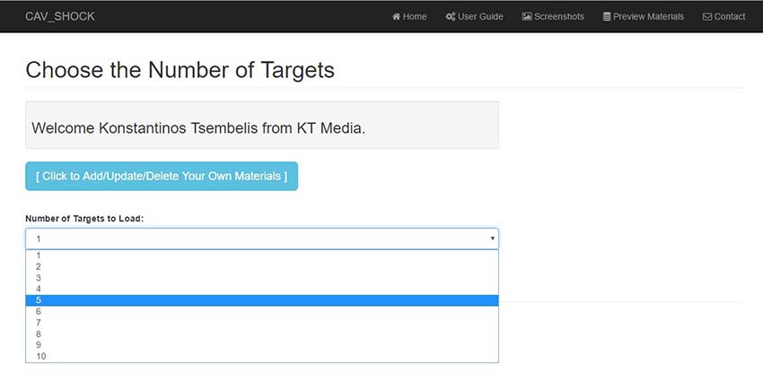 Number of Targets